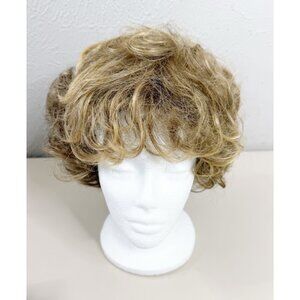 Paula Young Naples A7010 Wavy Golden Blond Wig-Made In Japan-GUC